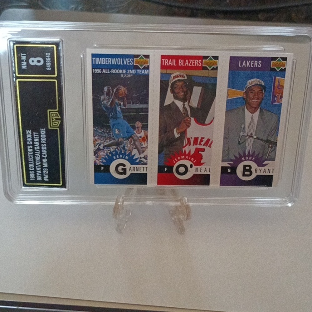 1996 #M129 Kobe Bryant Rookie NM-MT 8